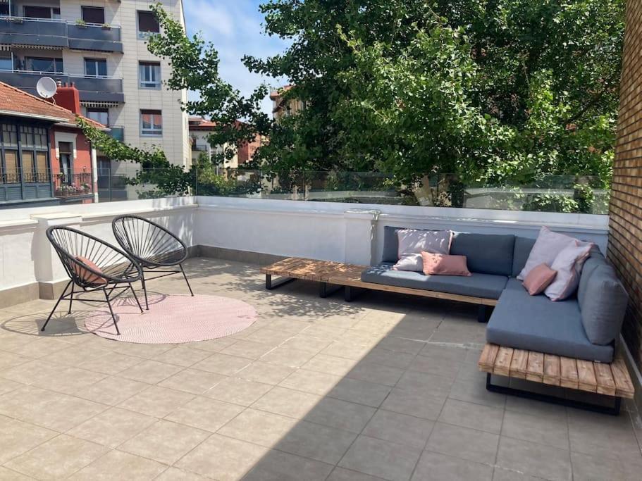 Atico Con Preciosa Terraza En Algorta Apartment Гечо Екстериор снимка
